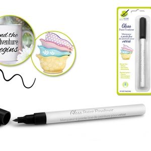Glass Paint Fineliner Marker 3ml (Black)